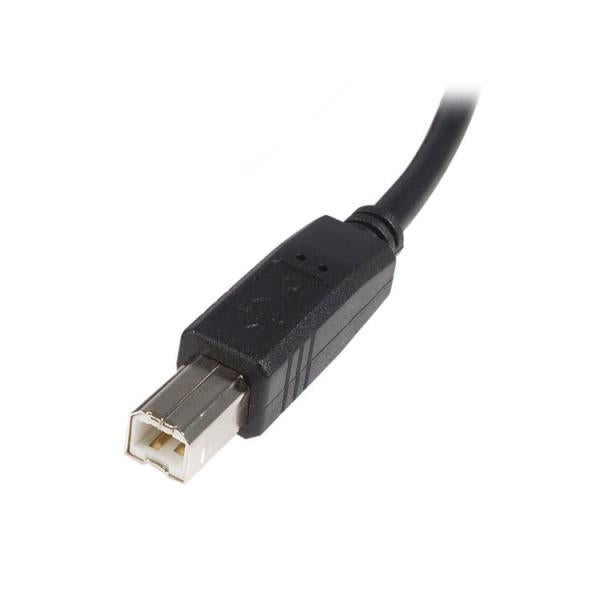 3m USB 2.0ケーブル StarTech.com USB2HAB2M ABタイプ ブラック