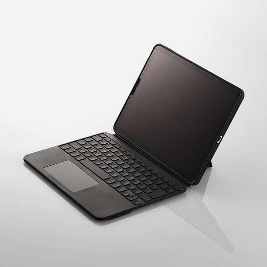 ケース一体型キーボード ELECOM TK-CA11BPBK 11インチiPad Air(M2) iPad Air 10.9インチ (第5 4世代)専用 コンパクト Bluetooth 脱着式
