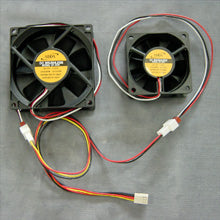 ファン用二股電源ケーブル 29cm AINEX CA-086A 分岐 二股 二台