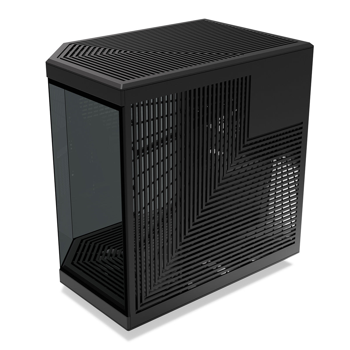 冷却 PCケース ハイト HYTE Y70 Black ミドルタワー パノラマ強化ガラス ブラック