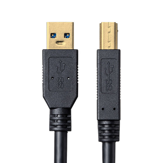 USB3.0ケーブル 1m 5Gbps対応 サンワサプライ SANWA SUPPLY KU30-10BKK ブラック