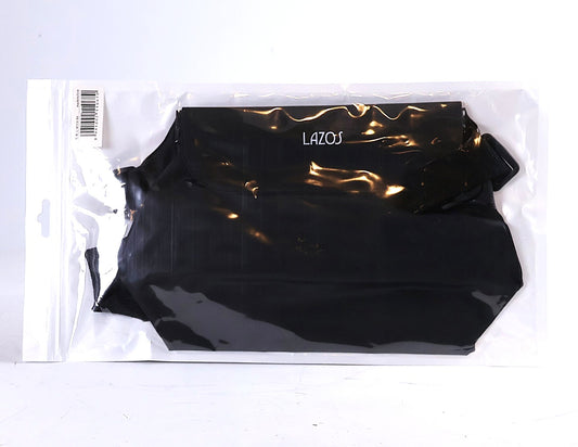 特価 Lazos 防水ファニーバッグ ブラック 不透明 L-WPFB-BK アウトドア