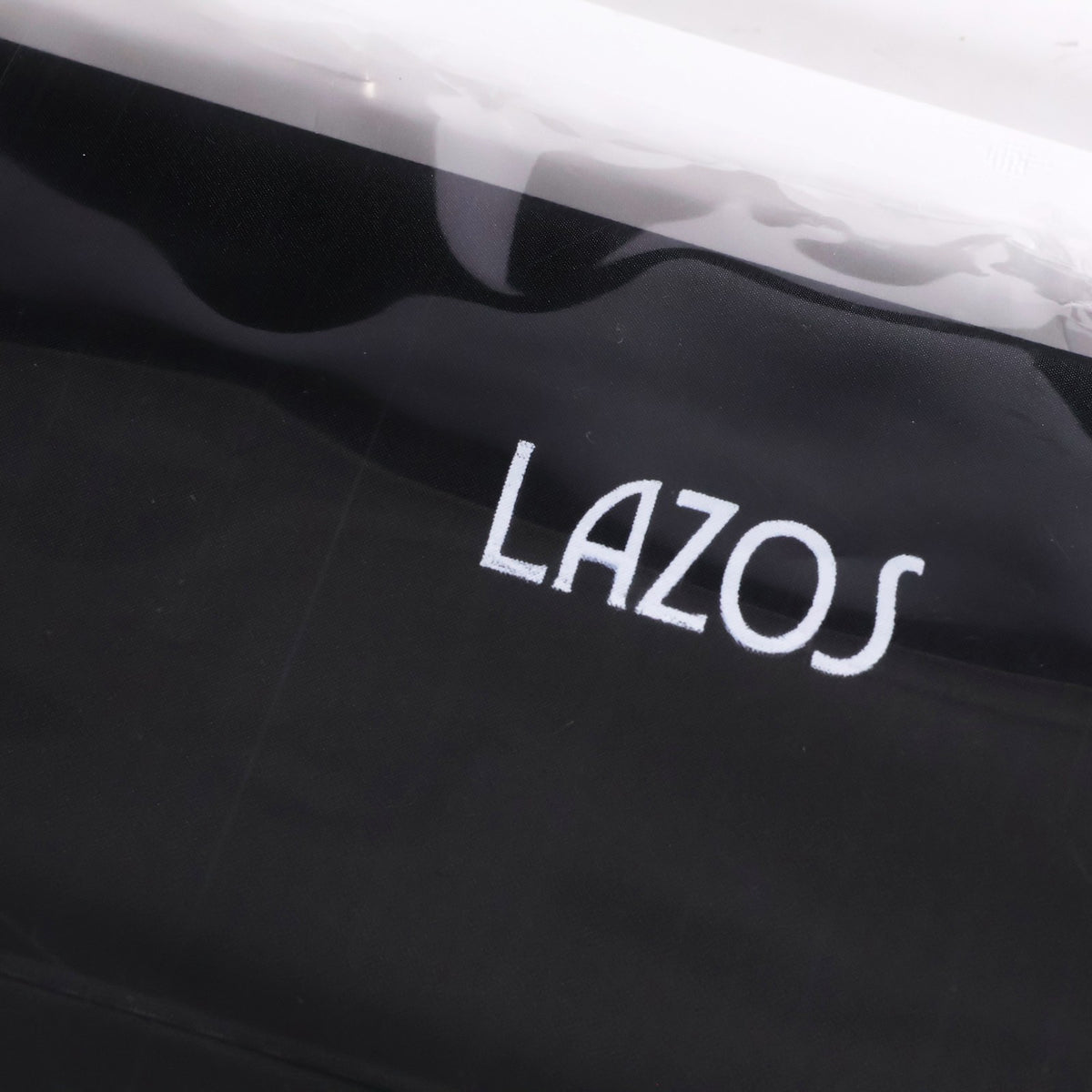 特価 Lazos 防水ファニーバッグ ブラック 不透明 L-WPFB-BK アウトドア