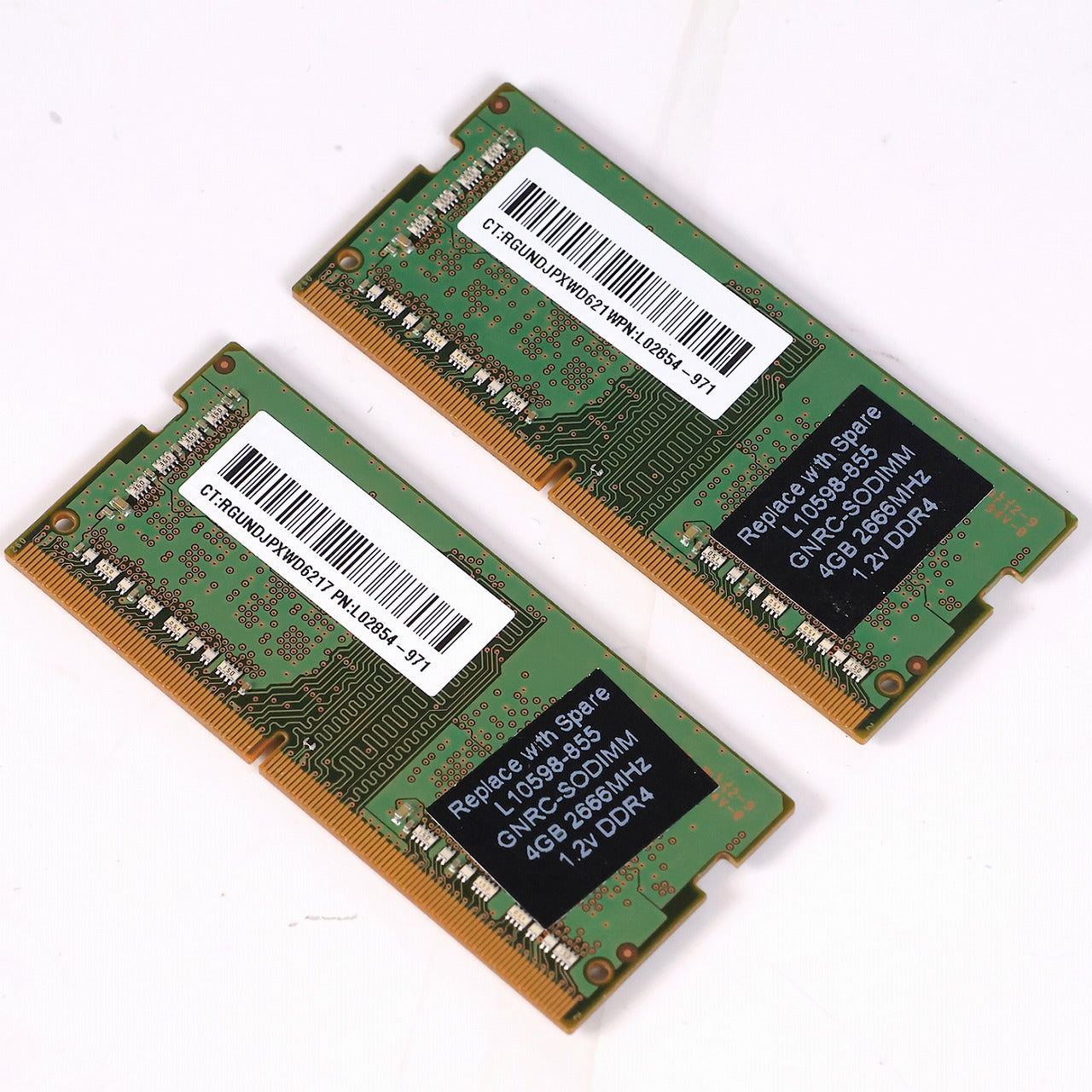 中古 DDR4メモリ 4GB x 2枚 M471A5244CB0-CTD SAMSUNG