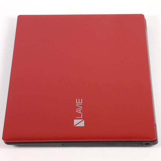 中古 15.6インチ ノートPC LAVIE Note Standard NS300/NAR ノートパソコン 赤 レッド M.2
