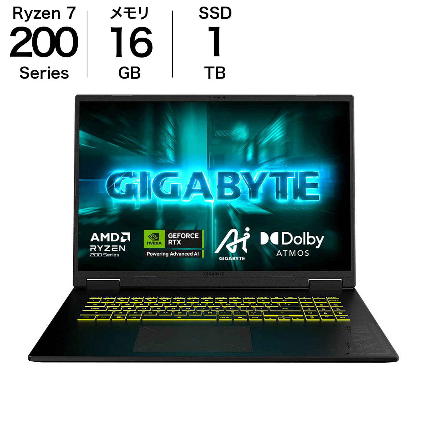 新品 ゲーミングノートPC GAMING A18 Ryzen 7 260 RTX5070 32GB 