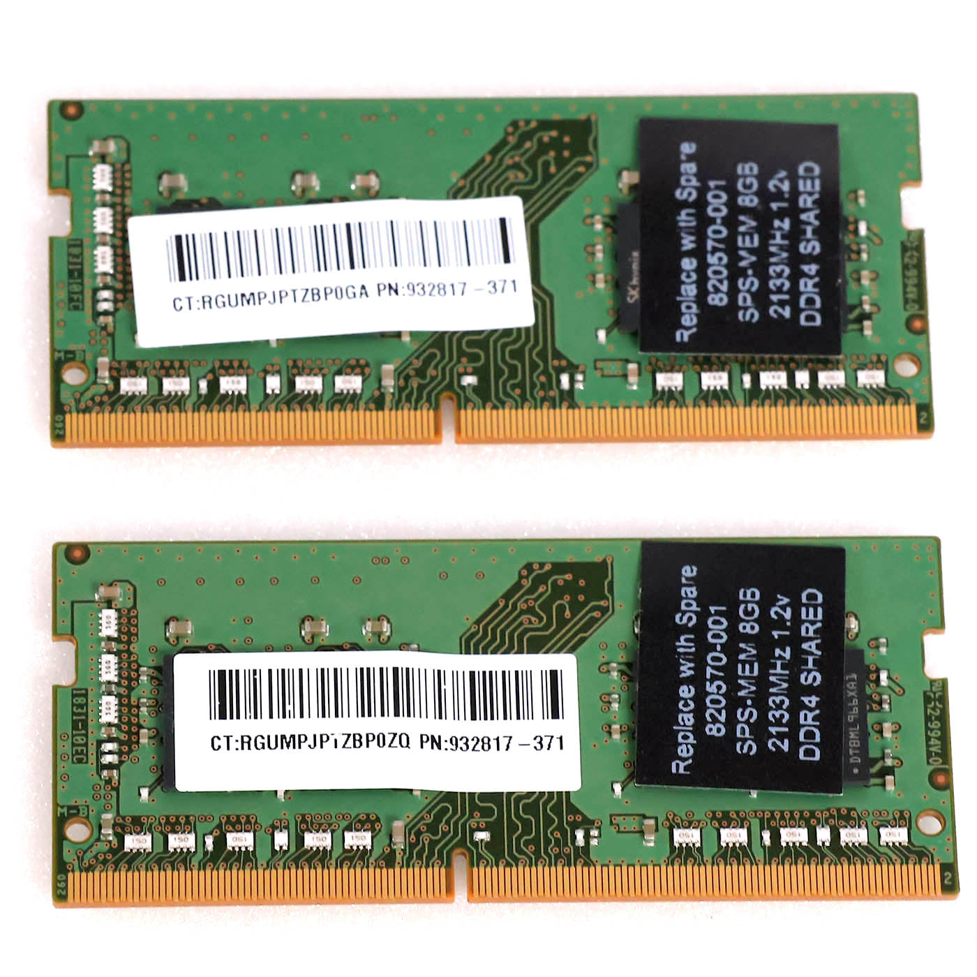 中古 DDR4 8GBメモリ x2 HMA81GS6CJR8N-VK SKhynix PC4-2666V