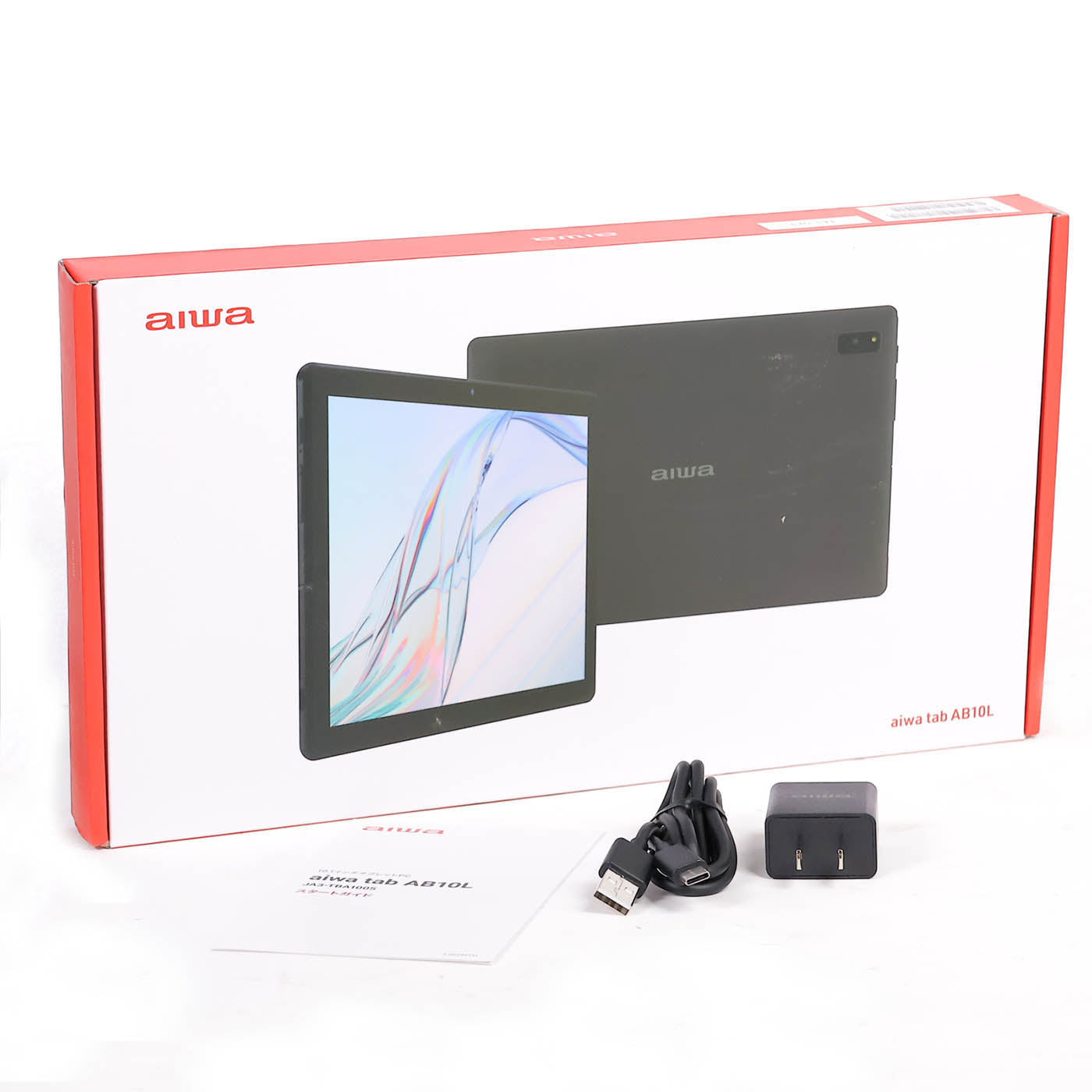中古 aiwa tab AB10L Android13 10.1インチタブレットPC 並品