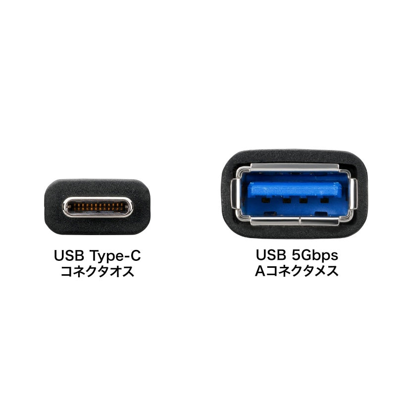 Type-C to A変換アダプタ SANWA SUPPLY 7cm サンワサプライ