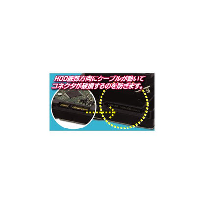 SATAコネクタ保護マルチステイ AINEX HDM-20 スチール ブラック SATAコネクタ保護