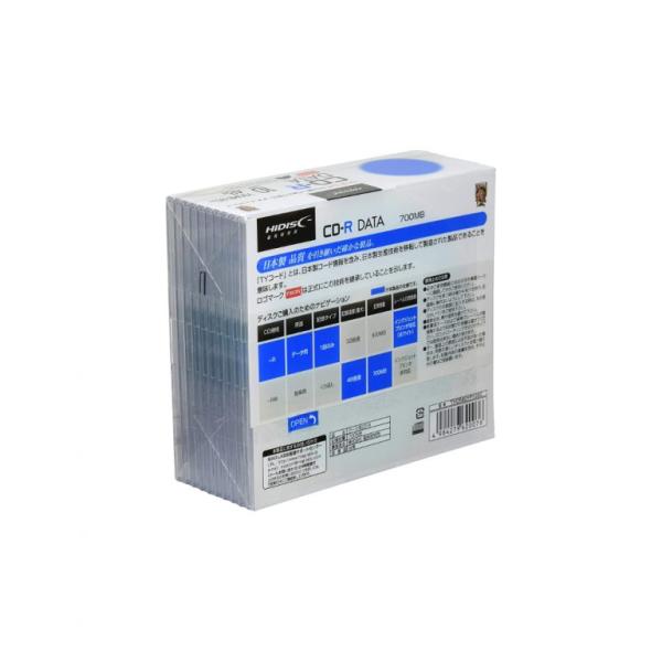 CD-R データ用 10枚パック 磁気研究所 TYCR80YP10SC 48倍速対応 インクジェットプリンタ対応