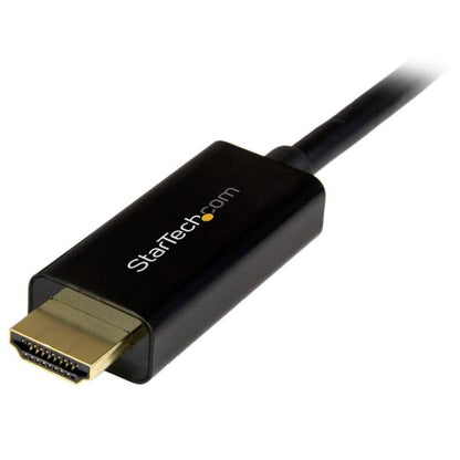 DisplayPort-HDMI変換アダプタケーブル 2m StarTech.com DP2HDMM2MB 4K対応
