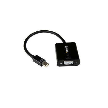 Mini DisplayPort-VGAアダプタ StarTech.com MDP2VGA2 Black Mini DisplayPort-VGA