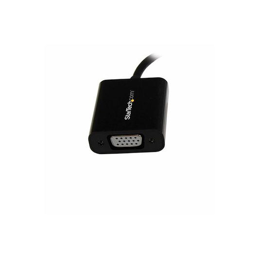 Mini DisplayPort-VGAアダプタ StarTech.com MDP2VGA2 Black Mini DisplayPort-VGA