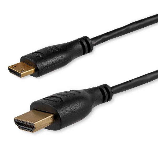 HDMIスリムケーブル 91cm StarTech.com HDMIACMM3S HDMI-ミニHDMI