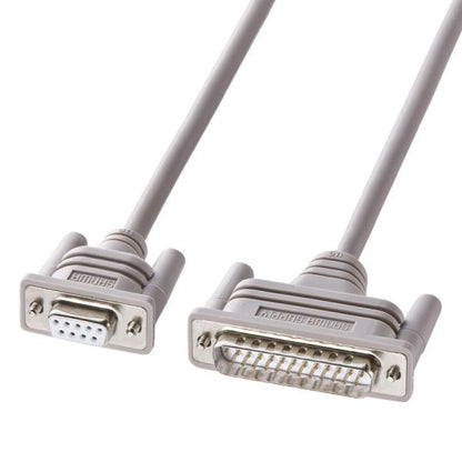 RS-232Cケーブル  2m SANWA SUPPLY KR-EC925CR2 エコタイプ クロス系結線