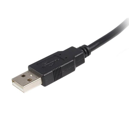 3m USB 2.0ケーブル StarTech.com USB2HAB2M ABタイプ ブラック