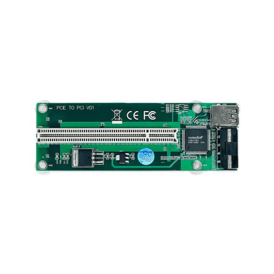 インターフェースボード PCI Express x1-PCI変換 玄人志向 KRHK-PCI-PCIE 外部電源供給
