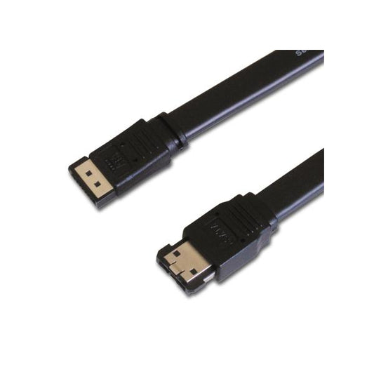 eSATA変換ケーブル AINEX ESAT-10A ブラック 変換ケーブル RoHS