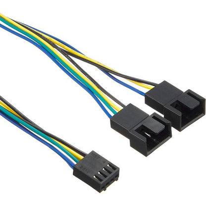 PWMファン用二股電源ケーブル AINEX CA-095A 2in1 4pin RoHS