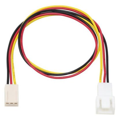 ファン用電源延長ケーブル 30cm AINEX CA-092A 延長アダプタ 3pin RoHS