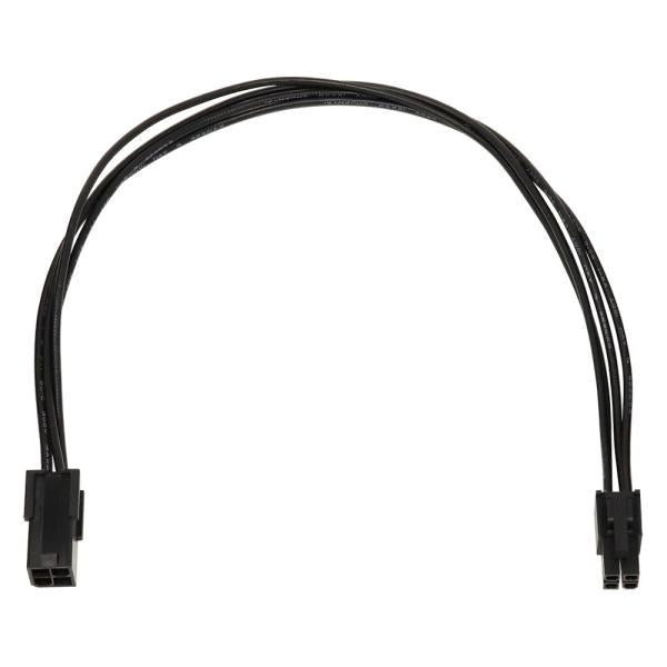 ATX12V用電源延長ケーブル 30cm AINEX PX-007B-BK ATX12V用電源延長ケーブル 30cm ブラック