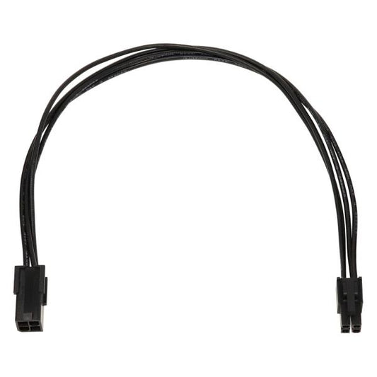 ATX12V用電源延長ケーブル 30cm AINEX PX-007B-BK ATX12V用電源延長ケーブル 30cm ブラック