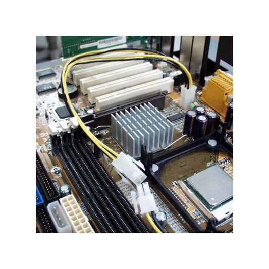 ATX12V用電源延長ケーブル 30cm AINEX PX-007B-BK ATX12V用電源延長ケーブル 30cm ブラック