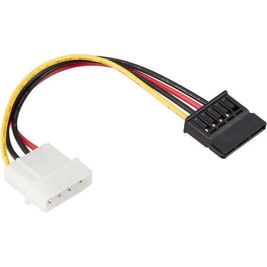 シリアルATA用電源変換ケーブル AINEX WA-085B ペリフェラル電源 シリアルATA電源 RoHS