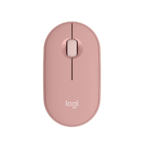 ワイヤレスマウス ローズ logicool M350SRO Pebble Mouse 2 M350S 軽量 薄型 静音 Win Mac対応
