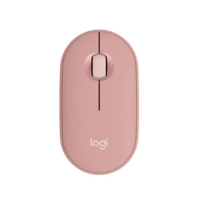 ワイヤレスマウス ローズ logicool M350SRO Pebble Mouse 2 M350S 軽量 薄型 静音 Win Mac対応