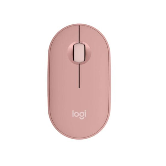 ワイヤレスマウス ローズ logicool M350SRO Pebble Mouse 2 M350S 軽量 薄型 静音 Win Mac対応