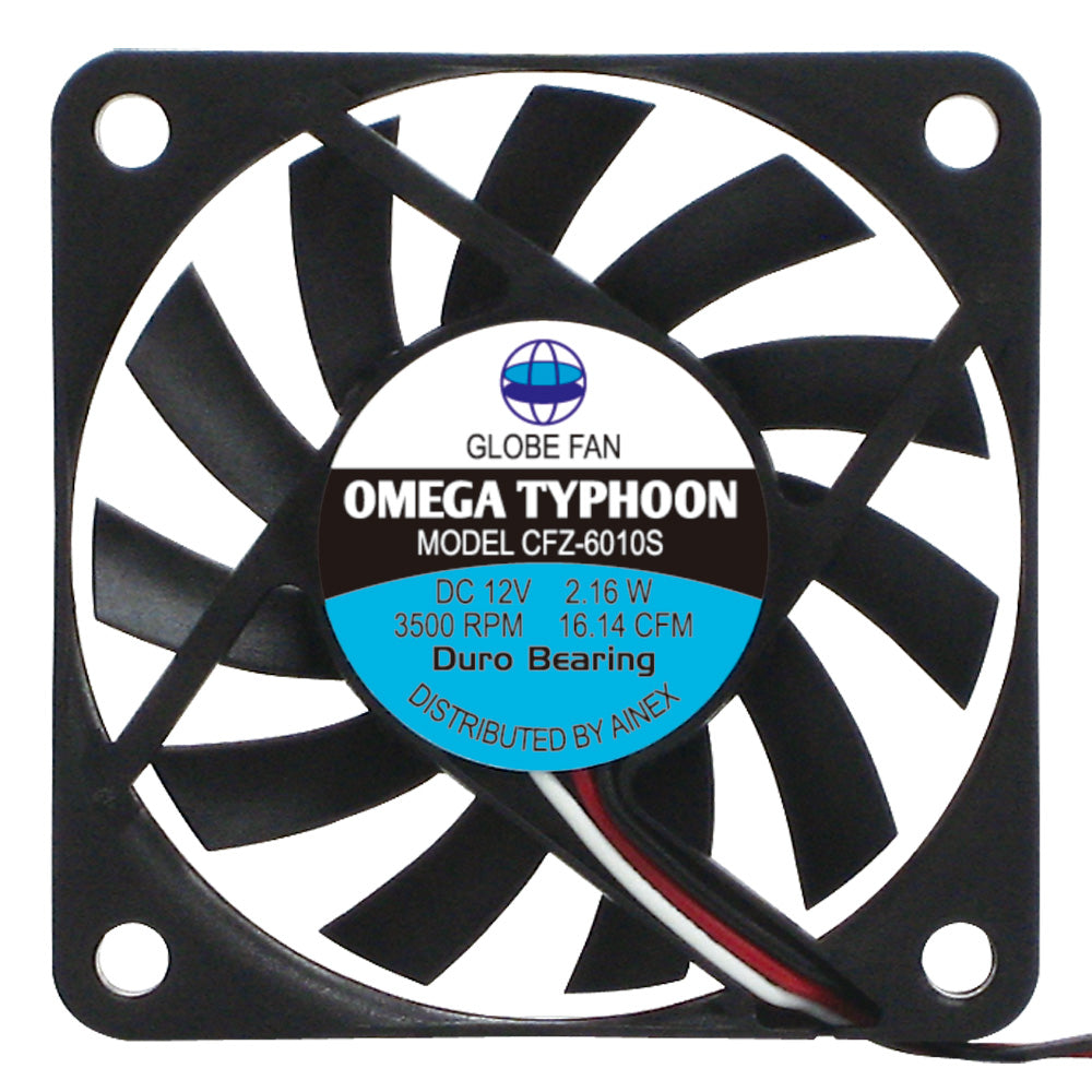 OMEGA TYPHOON 60mm 薄型超静音タイプ AINEX CFZ-6010SA RoHS/薄型/静音
