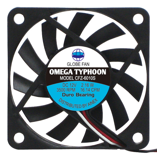 OMEGA TYPHOON 60mm 薄型超静音タイプ AINEX CFZ-6010SA RoHS/薄型/静音