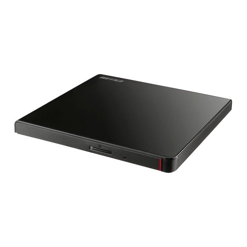 USB2.0対応 ポータブルDVD 書込ソフト添付 ブラック BUFFALO DVSM-PLV8U2-BKB 薄型/軽量/ブラック