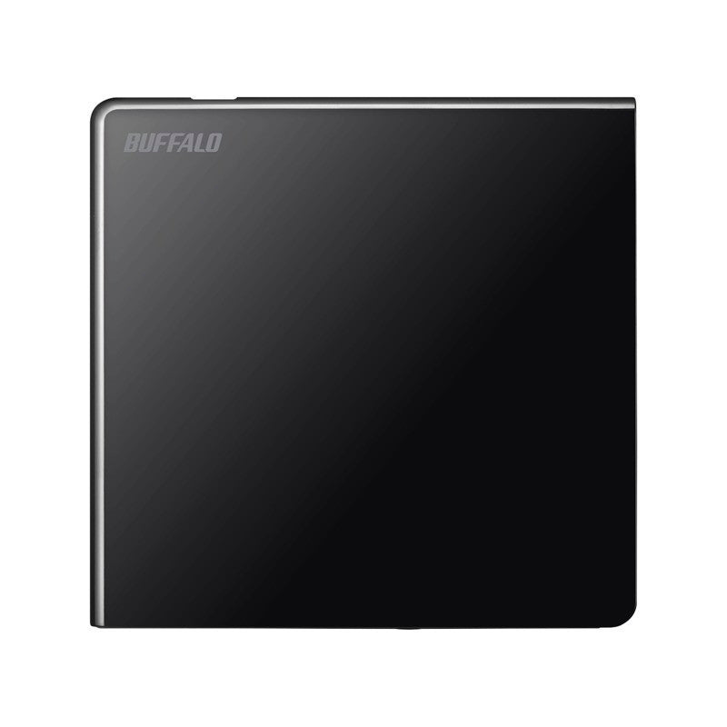 USB2.0 ポータブルDVD ソフト付 ブラック BUFFALO DVSM-PLS8U2-BKB 　再生ソフト付き