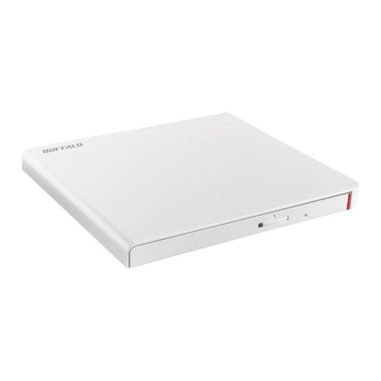 USB2.0 ポータブルDVD ソフト付 ホワイト BUFFALO DVSM-PLS8U2-WHB