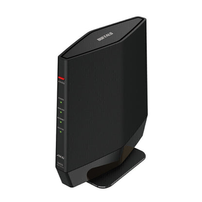無線LAN親機11ax/ac/n/a/g/b 4803+573Mbps BUFFALO WSR-5400AX6P-BK Wi-Fi/EasyMesｈ/バンドステアリングLite