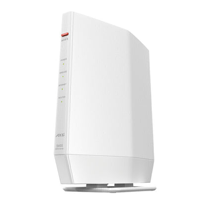 無線LAN親機11ax/ac/n/a/g/b 4803+573Mbps BUFFALO WSR-5400AX6P-WH Wi-Fi/EasyMesｈ/バンドステアリングLite