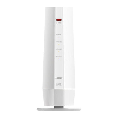 無線LAN親機11ax/ac/n/a/g/b 4803+573Mbps BUFFALO WSR-5400AX6P-WH Wi-Fi/EasyMesｈ/バンドステアリングLite