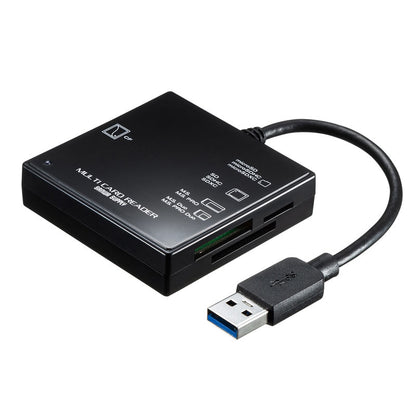 USB3.1 マルチカードリーダー(ブラック) SANWA SUPPLY ADR-3ML39BKN ブラック/SDカード/コンパクトフラッシュ