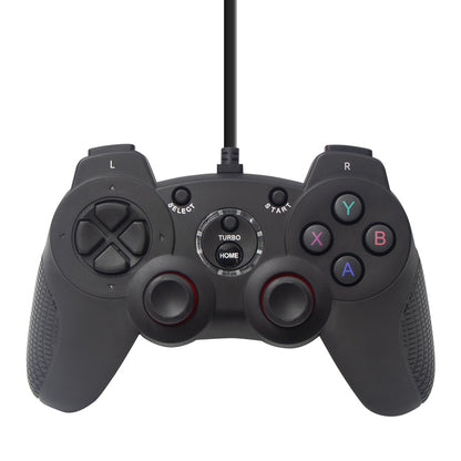 PCゲーム用有線コントローラー AINEX GP-01 有線/ゲームパッド/連射機能/振動機能