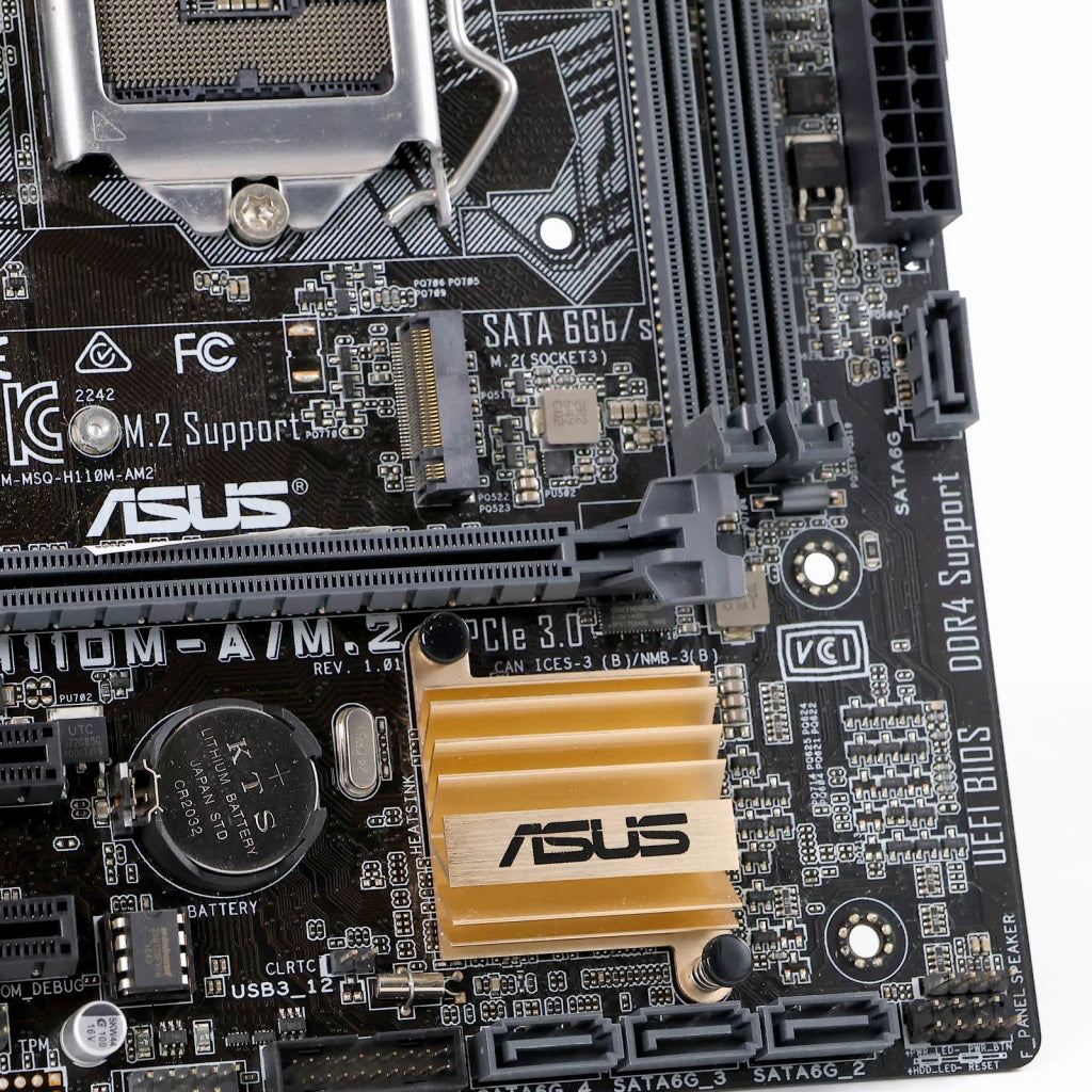 マザーボード H110M-A M.2 ASUS 動作確認済