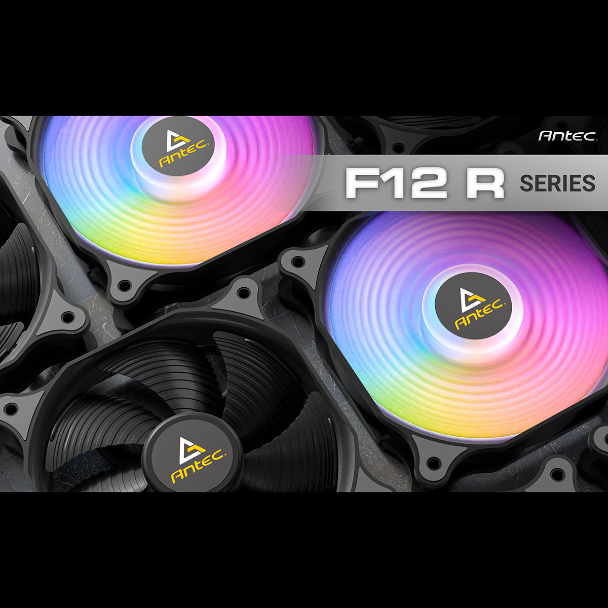 ケースファン Antec F12 Racing ARGB 120mm 12cm ARGB