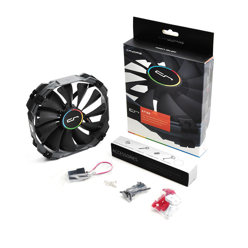 PWM対応140mmラウンドファン CRYORIG XF140 静音