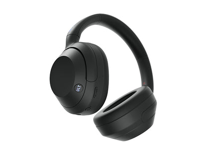 ワイヤレスNCステレオヘッドセット ULT WEAR SONY WH-ULT900NB ブラック ULT WEAR テレワーク 風ノイズ低減 ロングバッテリー 重低音