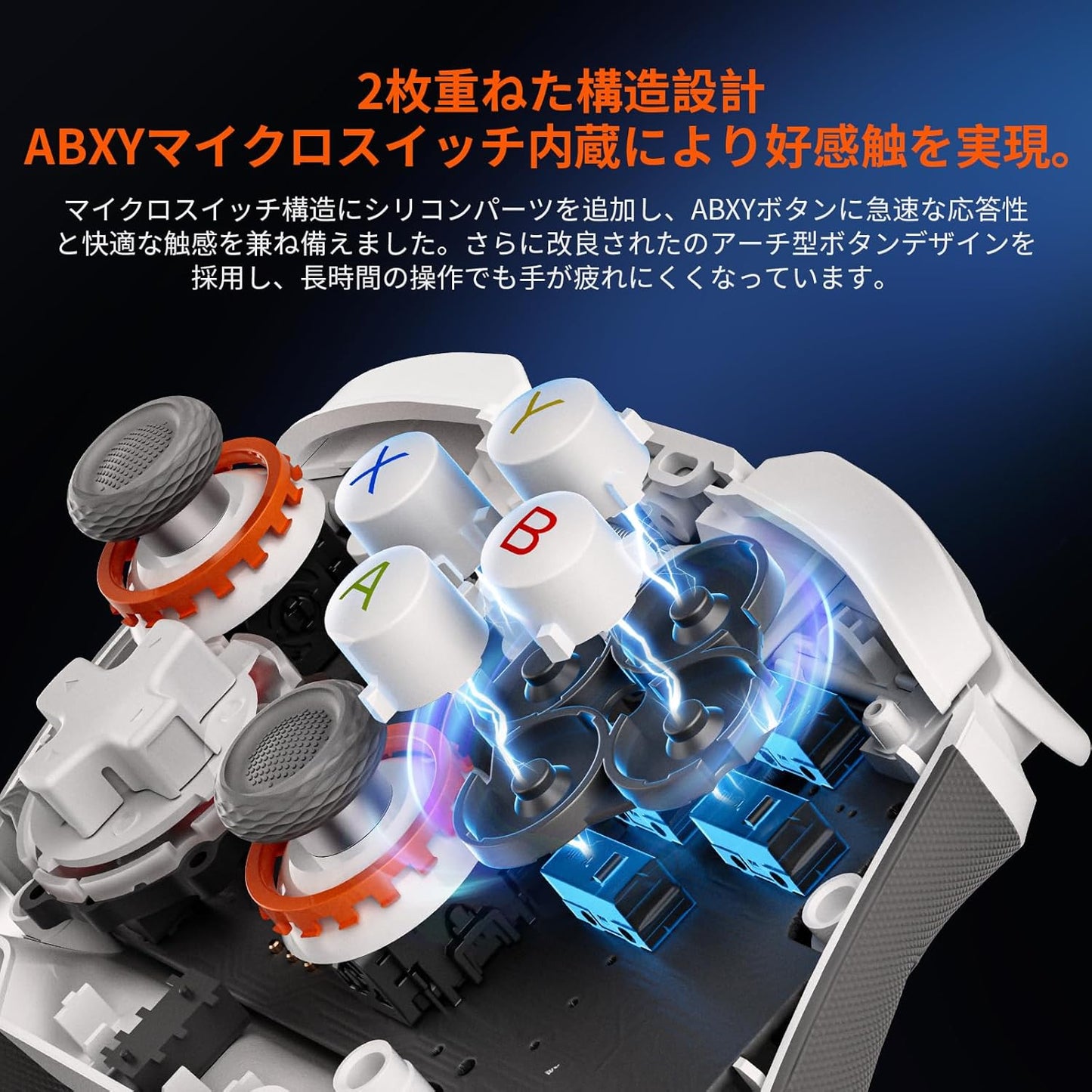 ジャイロ搭載ゲームパッド BIGBIGWON Blitz 2 TMR Switch スマホ PC