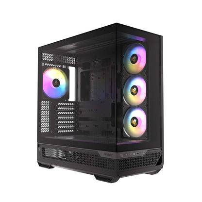 ANTEC Antec Constellation C7 ARGB ミドルタワー 冷却PCケース ピラーレス式 ブラック 強化ガラスパネル搭載