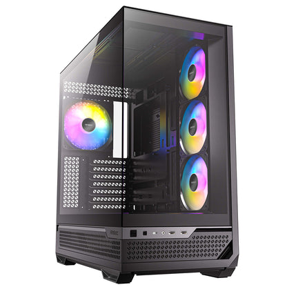ANTEC Antec Constellation C7 ARGB ミドルタワー 冷却PCケース ピラーレス式 ブラック 強化ガラスパネル搭載