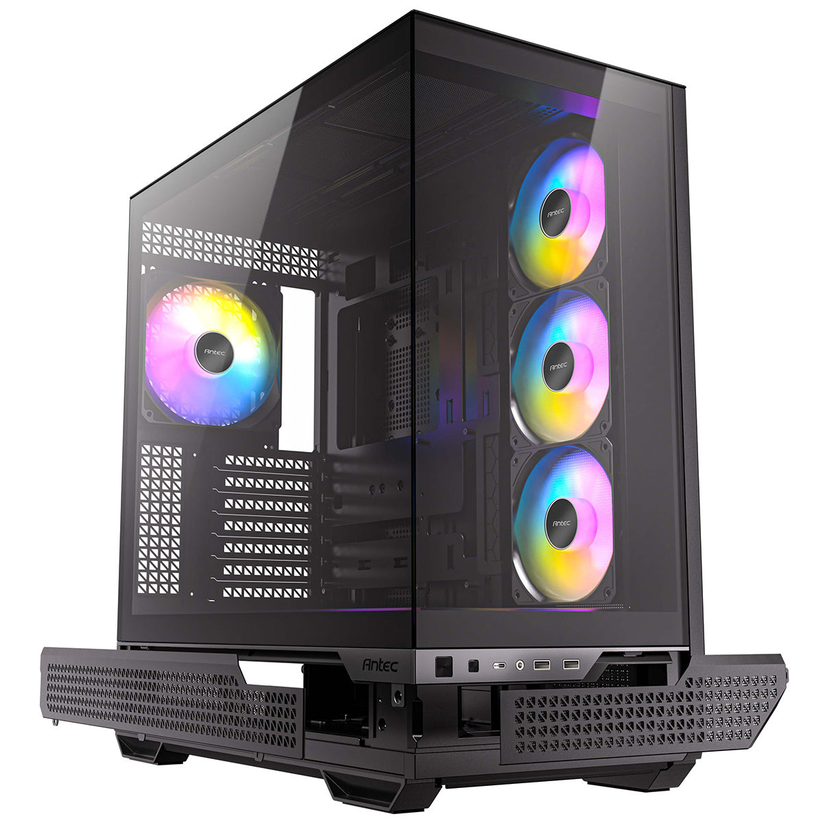 ANTEC Antec Constellation C7 ARGB ミドルタワー 冷却PCケース ピラーレス式 ブラック 強化ガラスパネル搭載